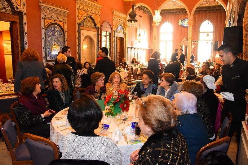 Young Women Christian Association lunch at Villa Linda Sursock